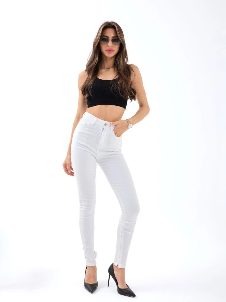 6489 PANTOLON-BEYAZ